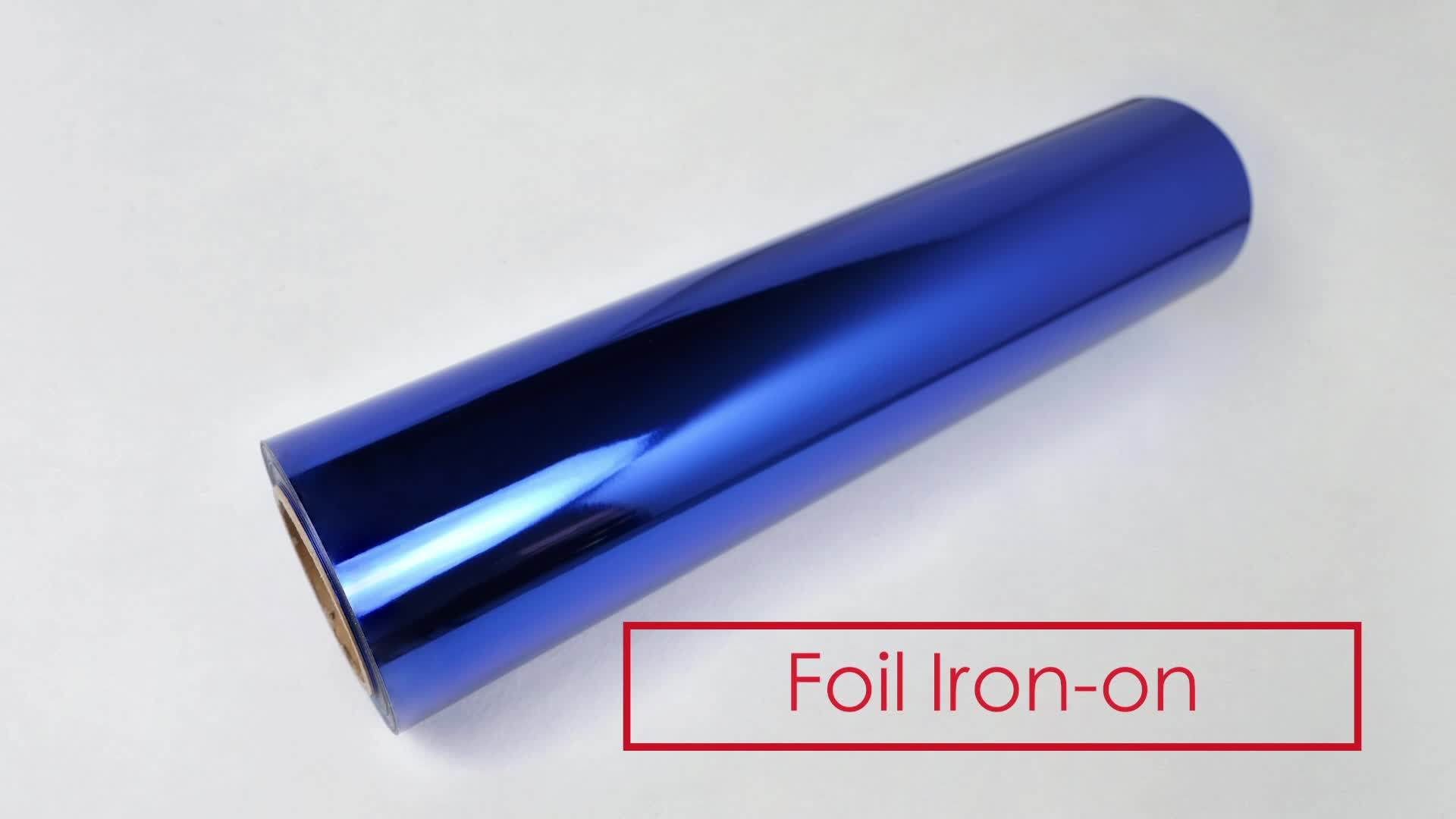 Foil Print Wholesale Factory Vinyl Roll Printing Htv Bright Silver