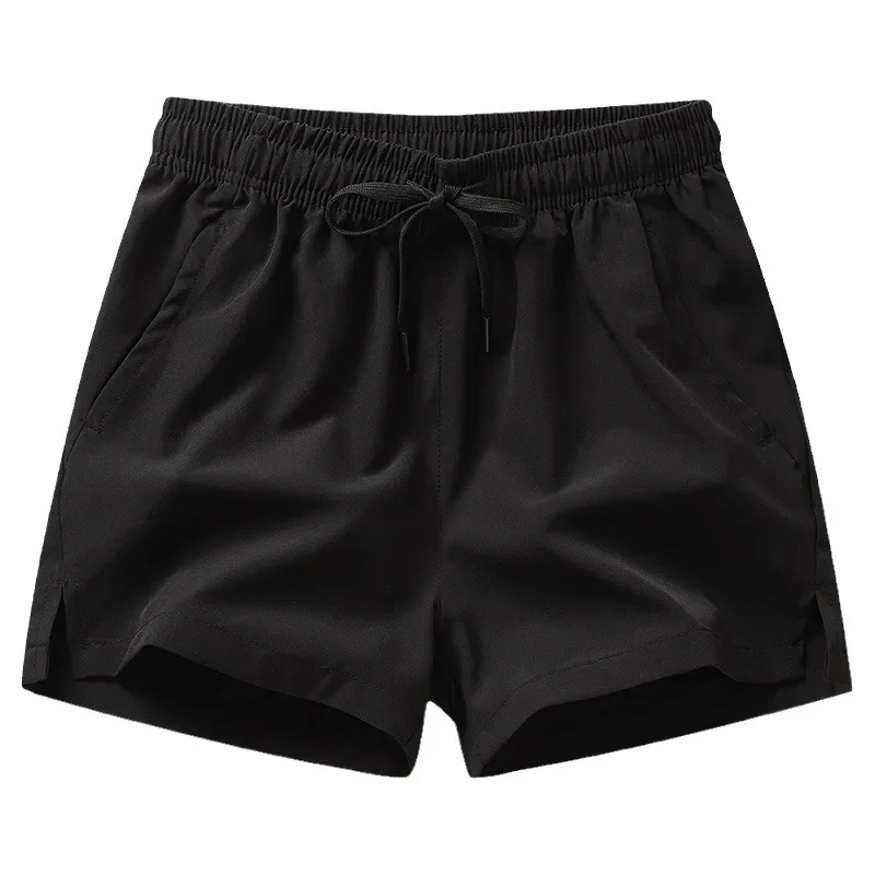 American-style three-quarter short dry training basketball pants for women size 43, icy silk thin loose pants for men, sport running trendy