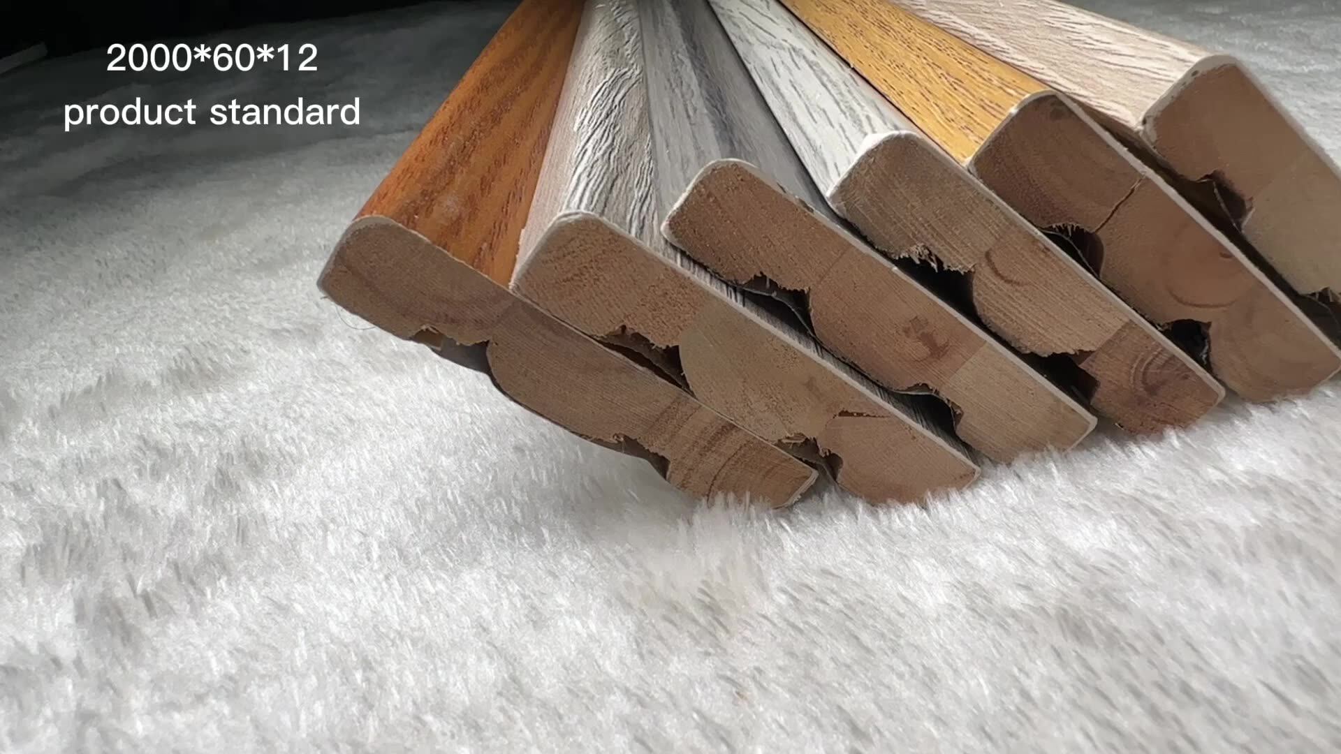 White Solid Wood Paint Frame Mouldings Wooden Baseboard Skirting Mdf