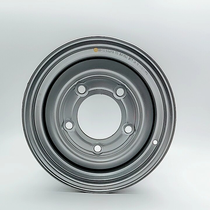 Wheelsky Et1360502s 13 Inch 13x6.0 Pcd 5x165.1 950kg Load Capacity Silver Painting Trailer