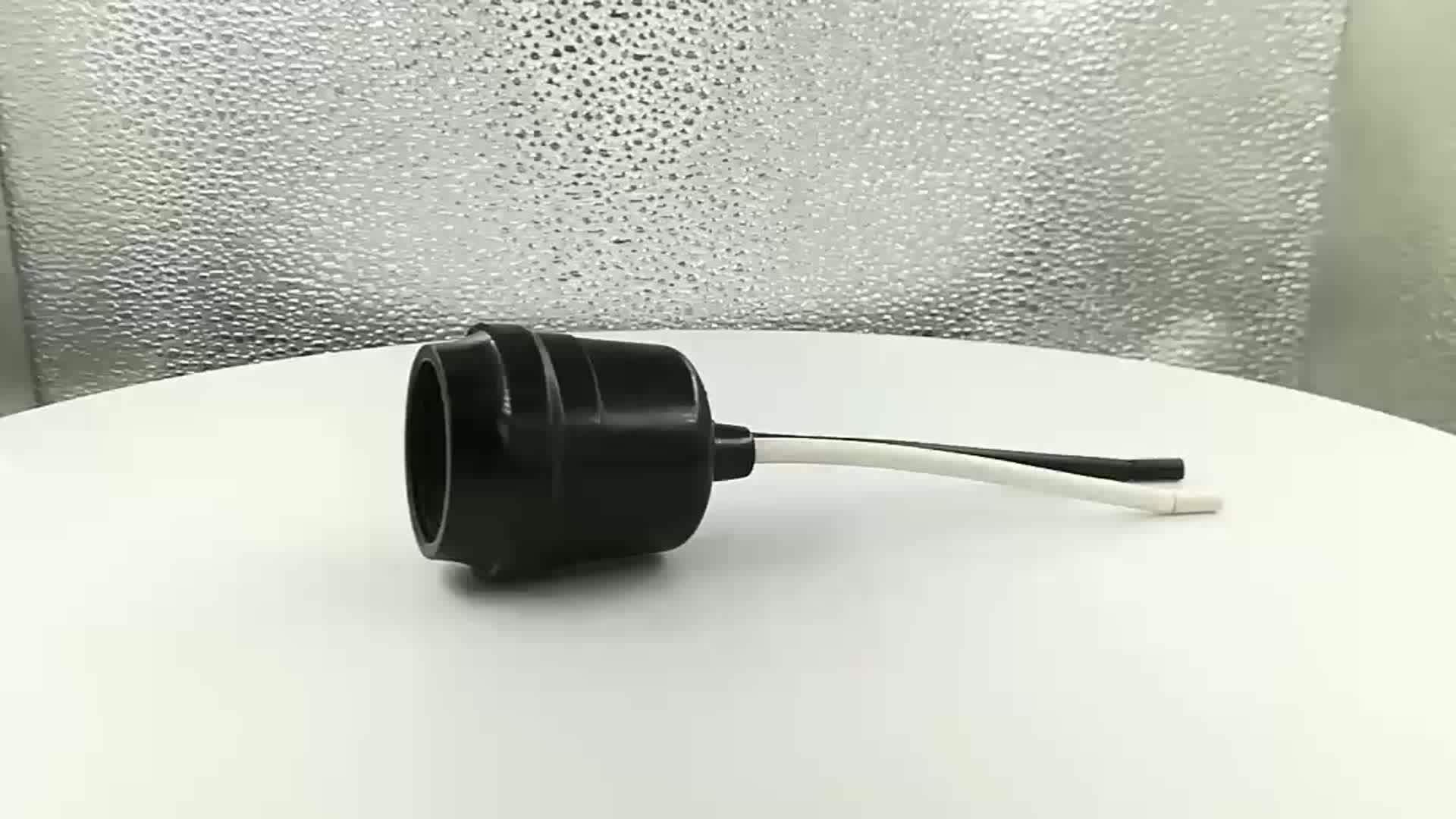 E27 Led Bulb Lamp Socket E27 Base Rubber E27rubber Lamp Holder With