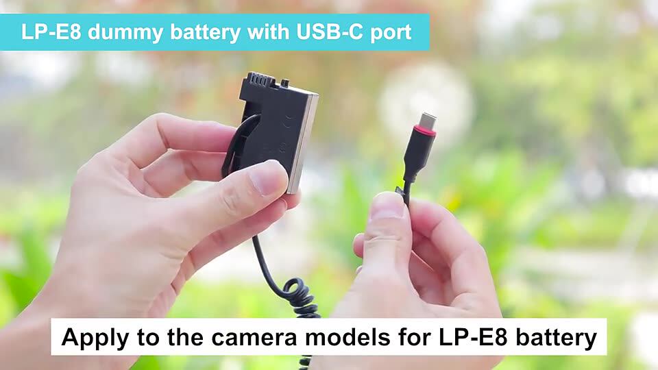 LP-E8 Lader voor EOS 700D, 550D, 600D