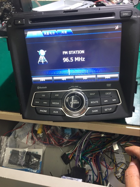 Modern original plant Sooceight Landry without boot Black screen card Flower Screen Nanchang Real Body Shop Maintenance Original Car Navigation DVD-Taobao