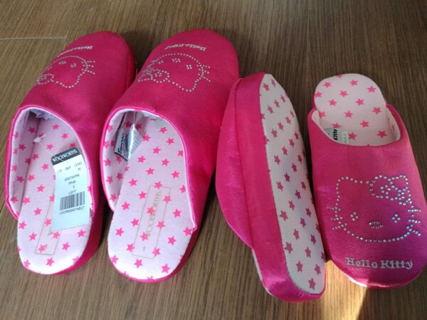 Pantoufles enfants en satin - Ref 1018722 Image 11