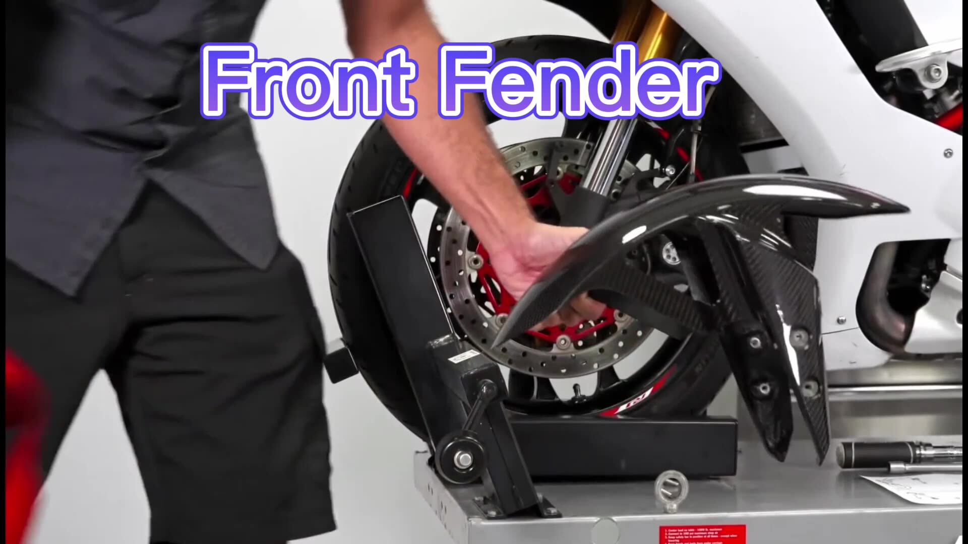 100 3k Full Carbon Fiber Motorcycle Body Parts Fairing Kit Fairings