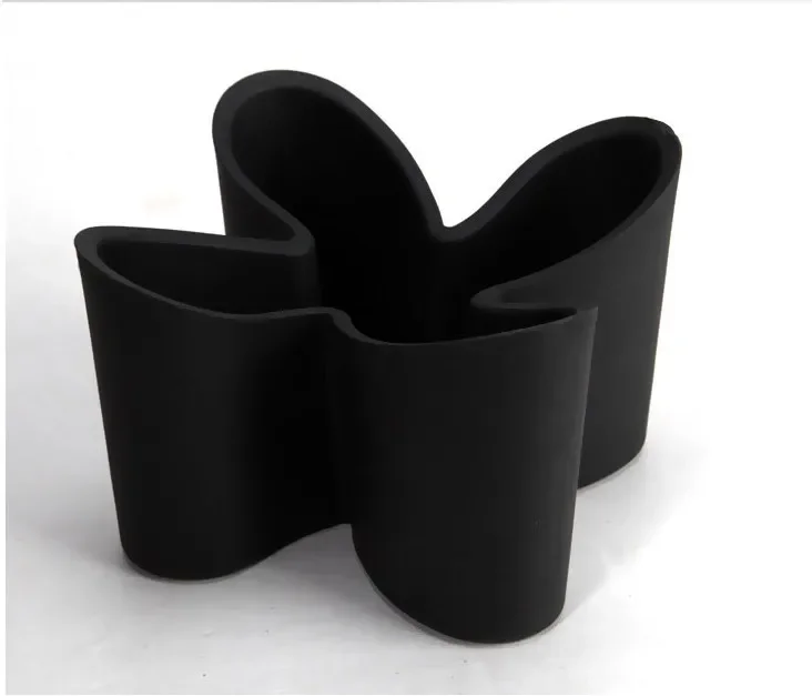 Living Room Japanese Box Bedroom Uncovered Storage Box Organize Plastic Remote Control Desktop Cosmetics Black Storage
