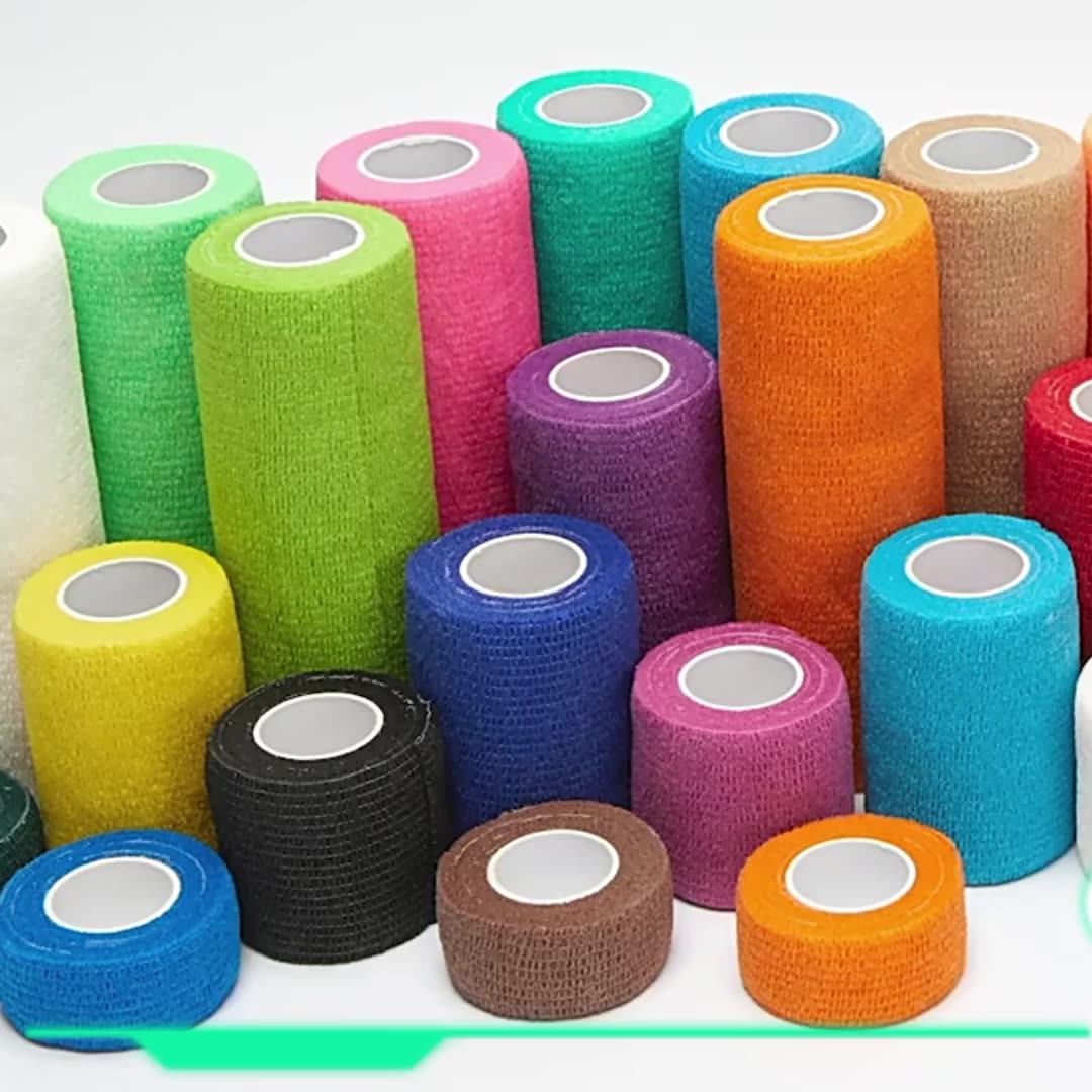Self Adhesive Bandage Wrap Vet Wrap For Pets Stretch Self Adherent Tape