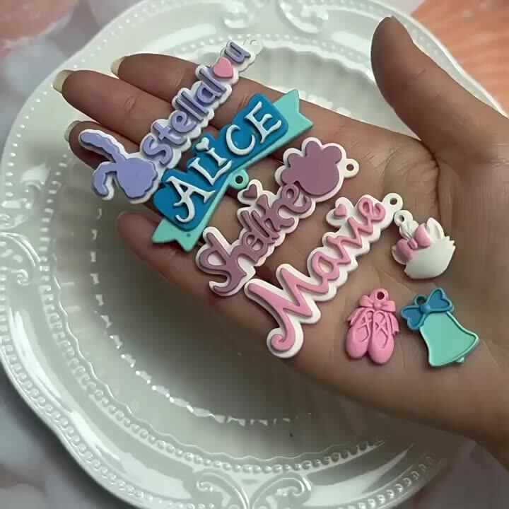 Wholesale Cartoon Card Resin Jewelry Accessories Charm