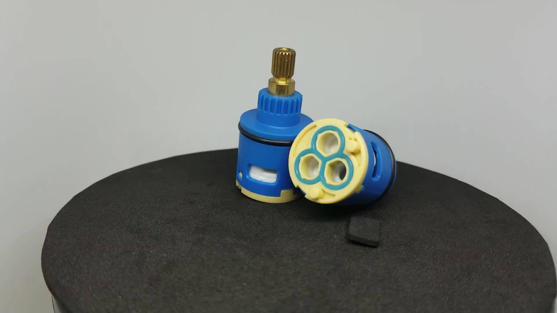 26mm Ceramic Mixer Cartridge 3 Way Shower Diverter Cartridge Buy