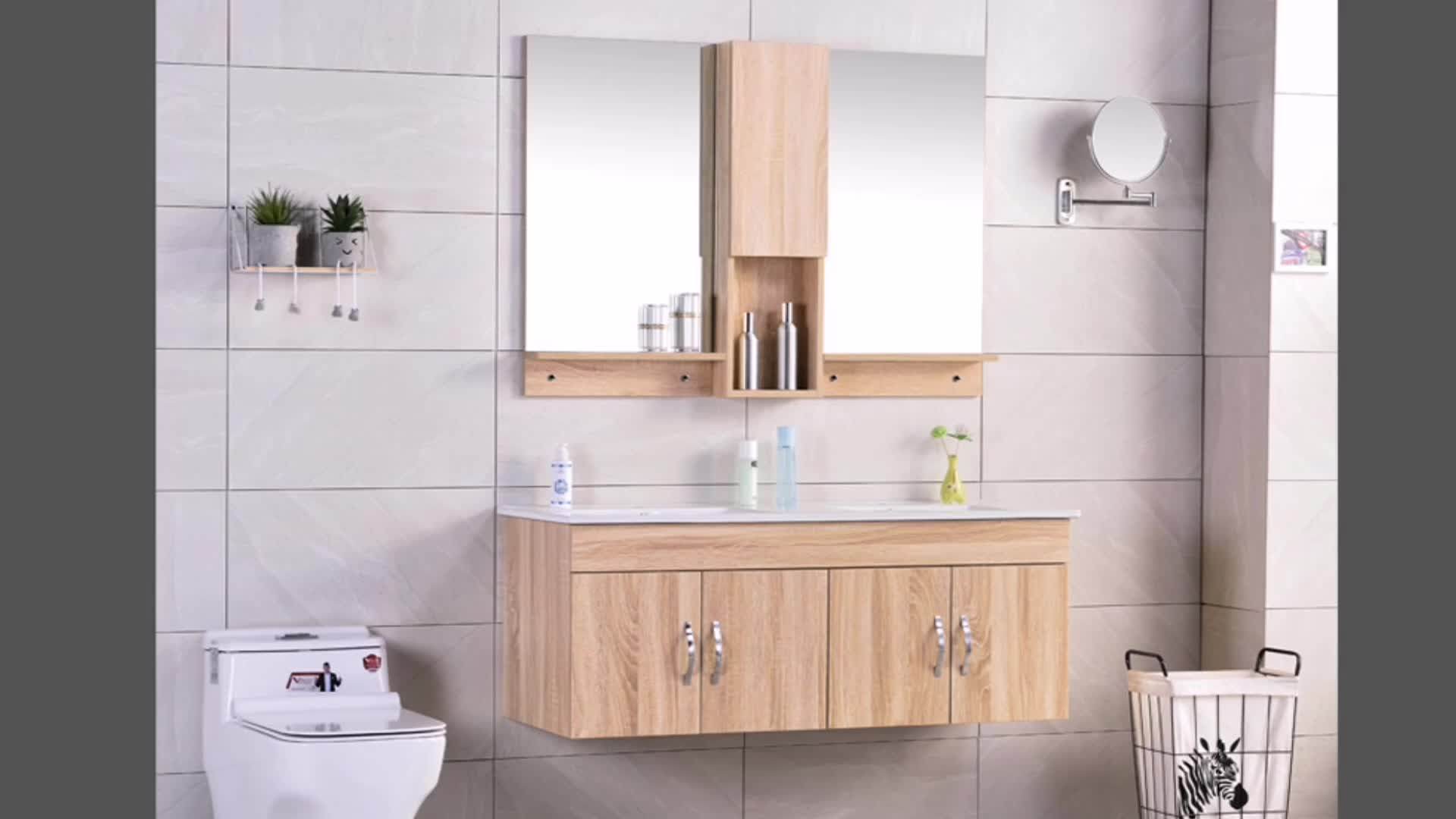 Japan Style Bathroom Vanity Unit Bathroom Vanity Double Sink Modern