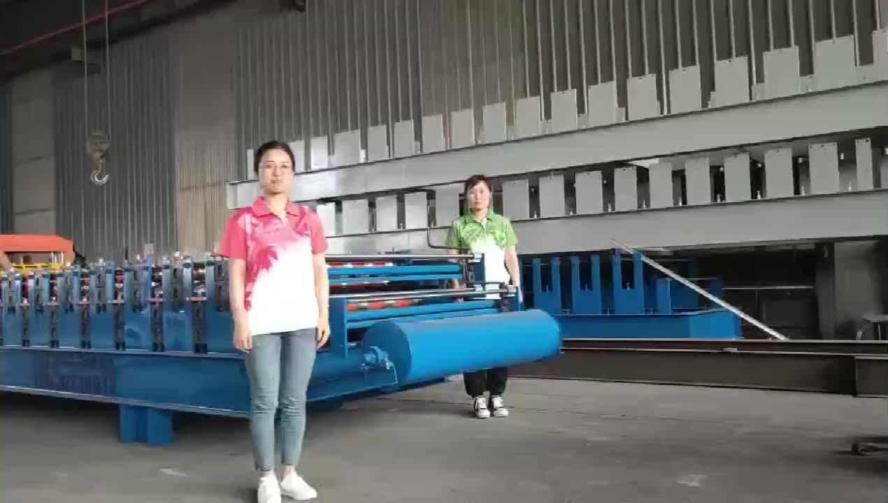 Automatic Color Tile Making Machine/step Roof Panel Machine/threelayer