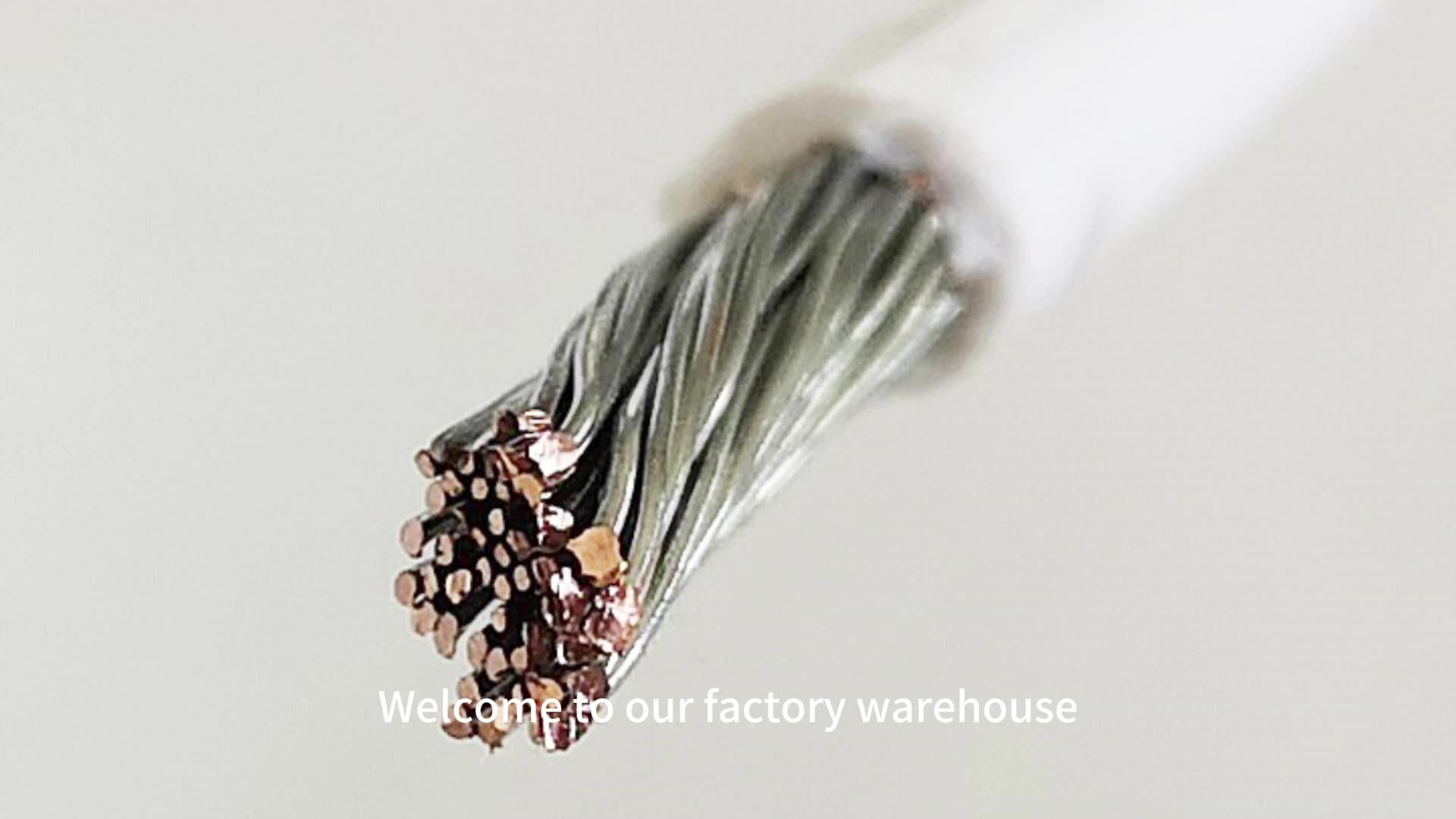 Ul1164 18awg 600v Ptfe Insulated Heating Copper Cable Electrical Wires