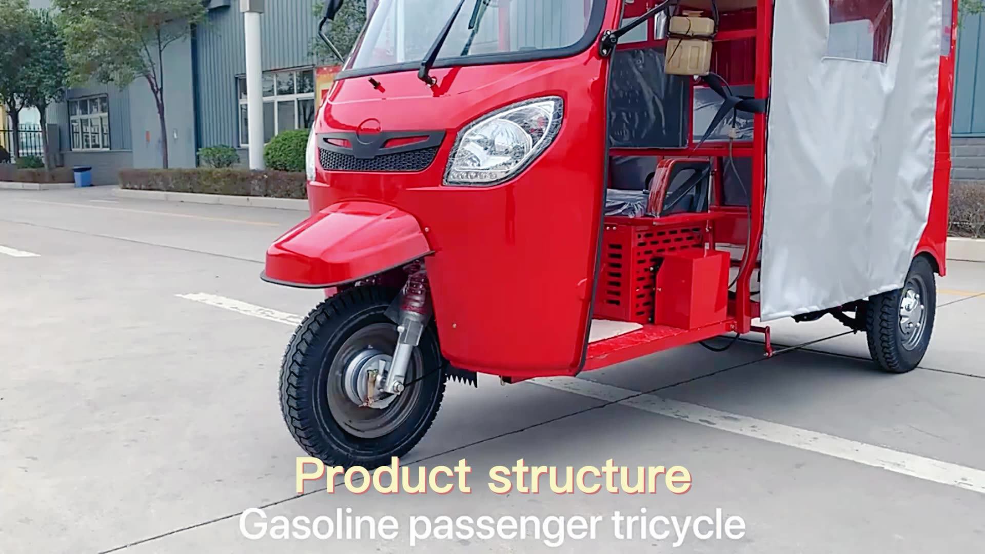 Bajaj Tanzania Three Wheeler Price Passenger Tricycle For 8 Peoples
