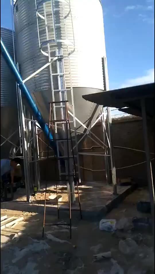 Chicken House Automatic Silo System Broiler Farm Feed Silo Buy