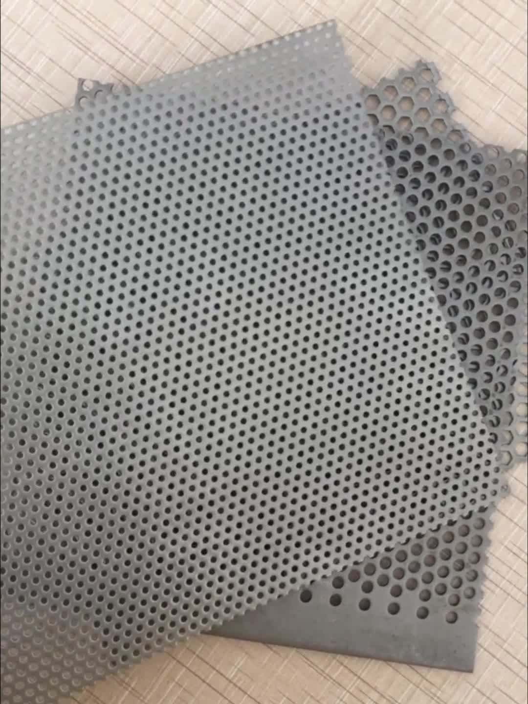 Galvanized Grill Grid 6mm Perforated Metal Sheet Fence Buy Perforated