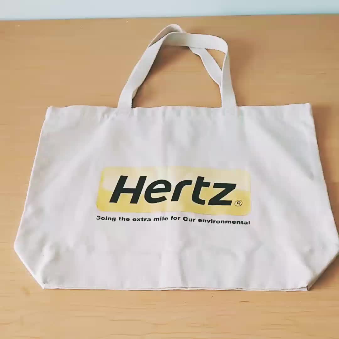 Wholesale White Handled Style Promotional Heavy Cotton Canvas Tote Bag - Buy Cotton Grocery Bag ...