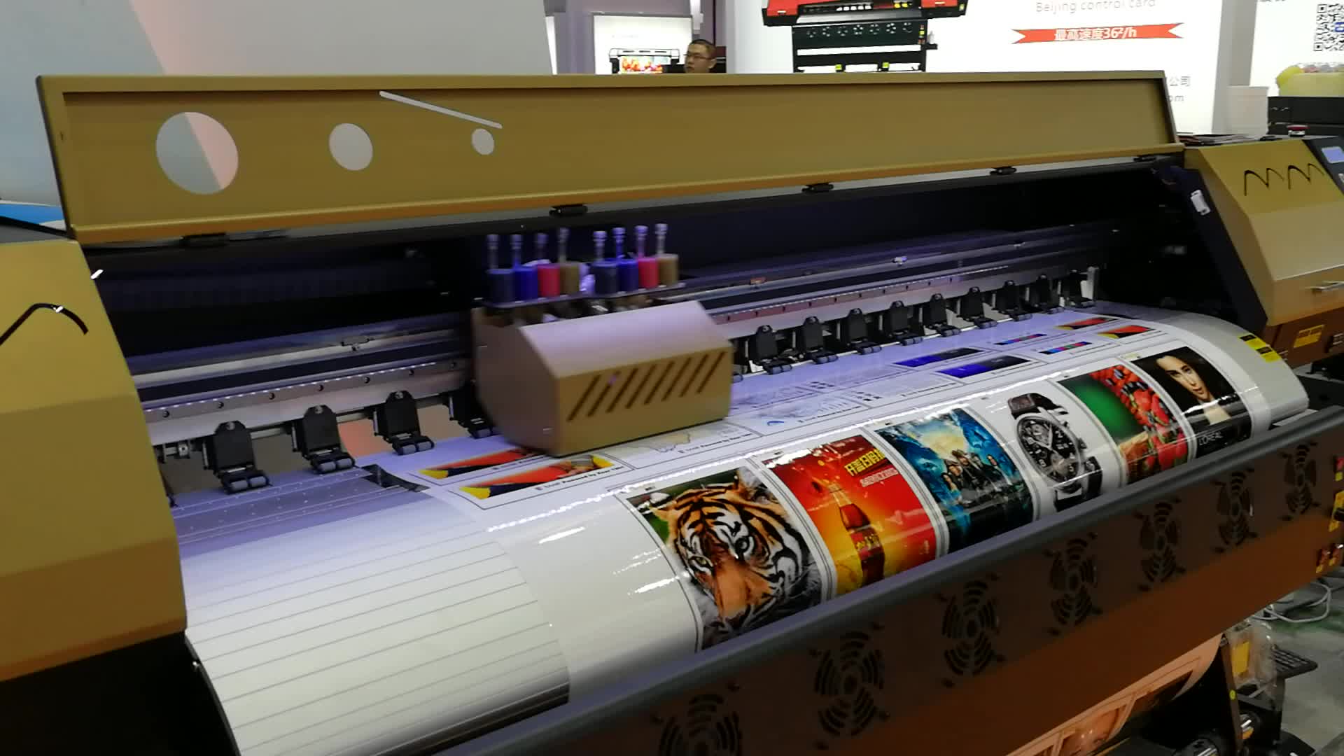 Cheap Price Transparent Sticker Printing Machine Xaar 1201 Heads