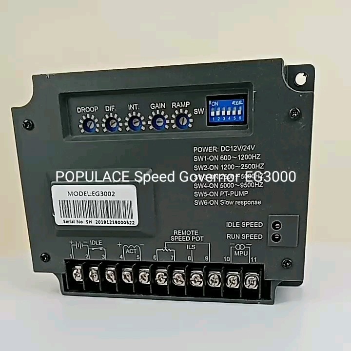 Populace Generator Parts Diesel Engine Eg3000 Speed Controller Circuit