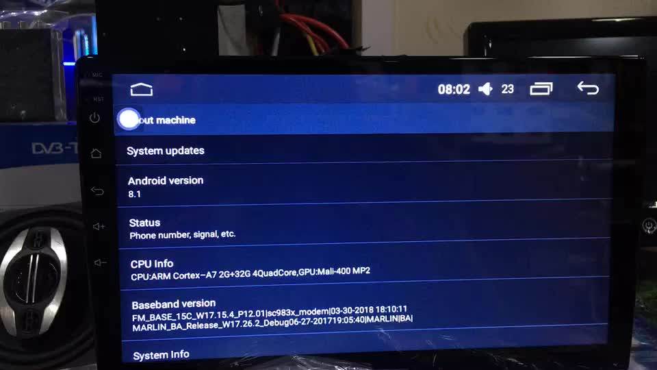 4g Android 8.1 2 Din Multimedia Video Player 2g+32g Car Radio Universal Car Stereo
