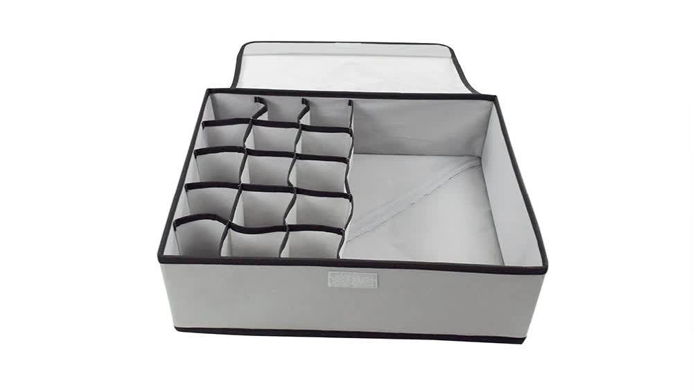 Wholesale Custom Manufacture Fabric Folding Drawer Organizers Divider