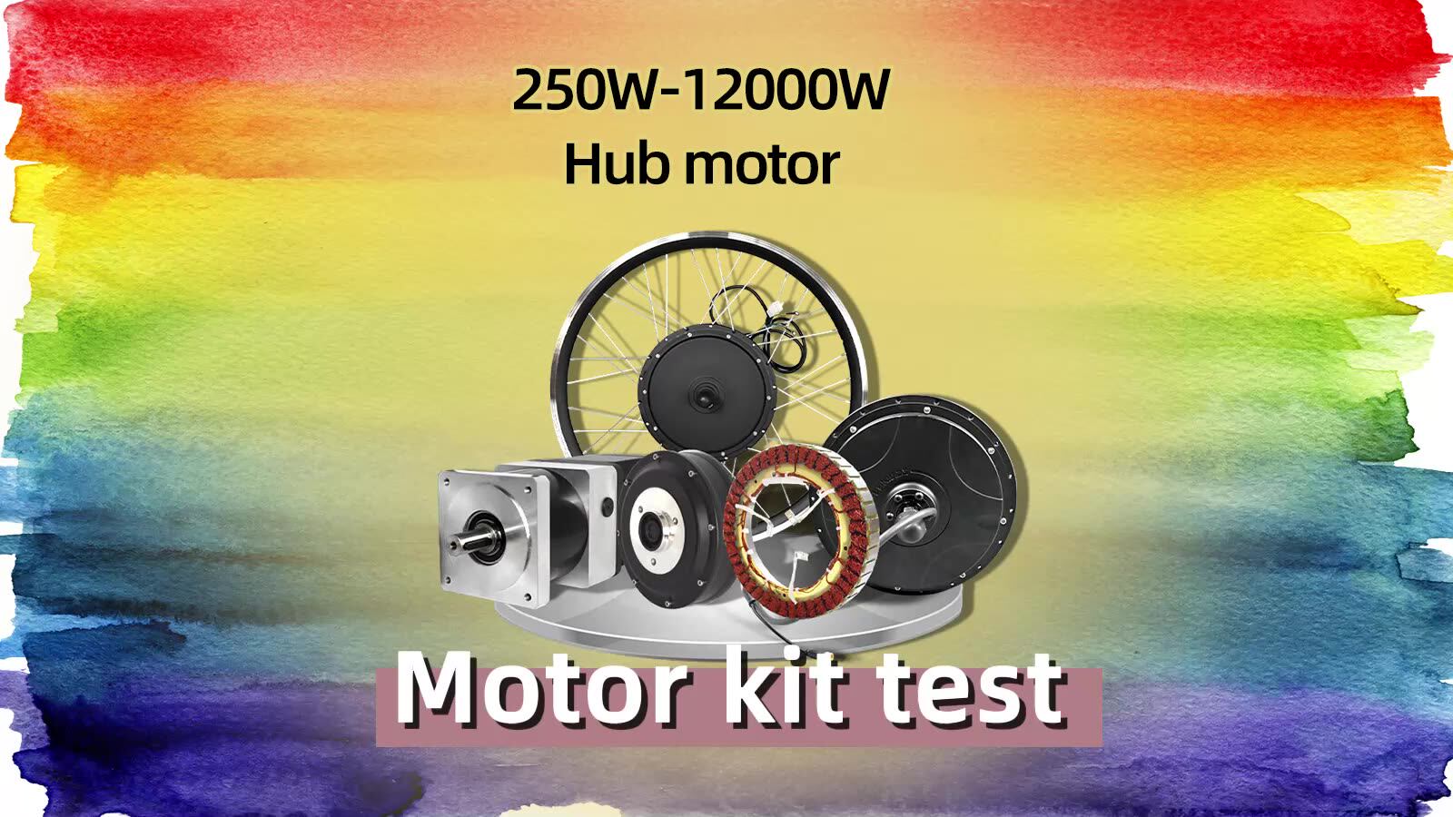 No.1 High Torque Electric Bicycle Kit 48v 72v 500w 1000w 1500w Rear Hub