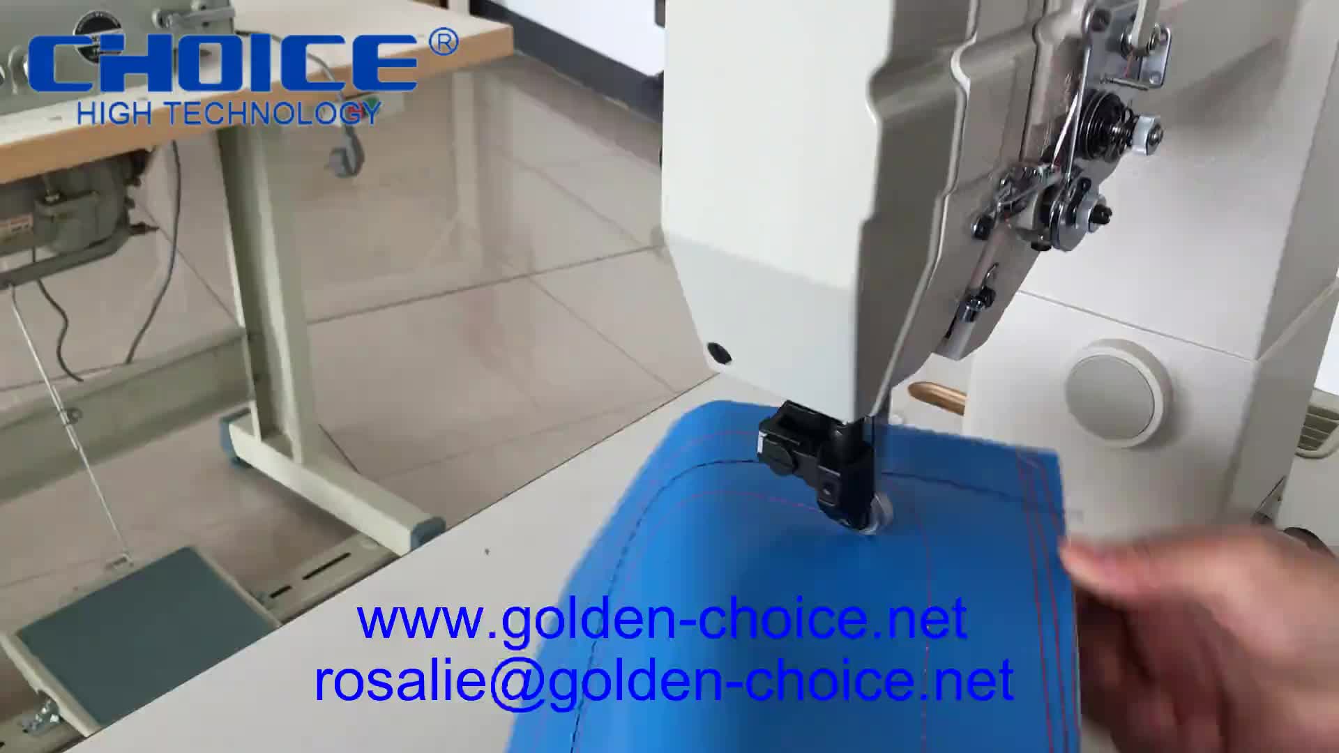 Gc9910d Direct Drive Single Needle Compound Feed Leather Shoe Bag Heavy