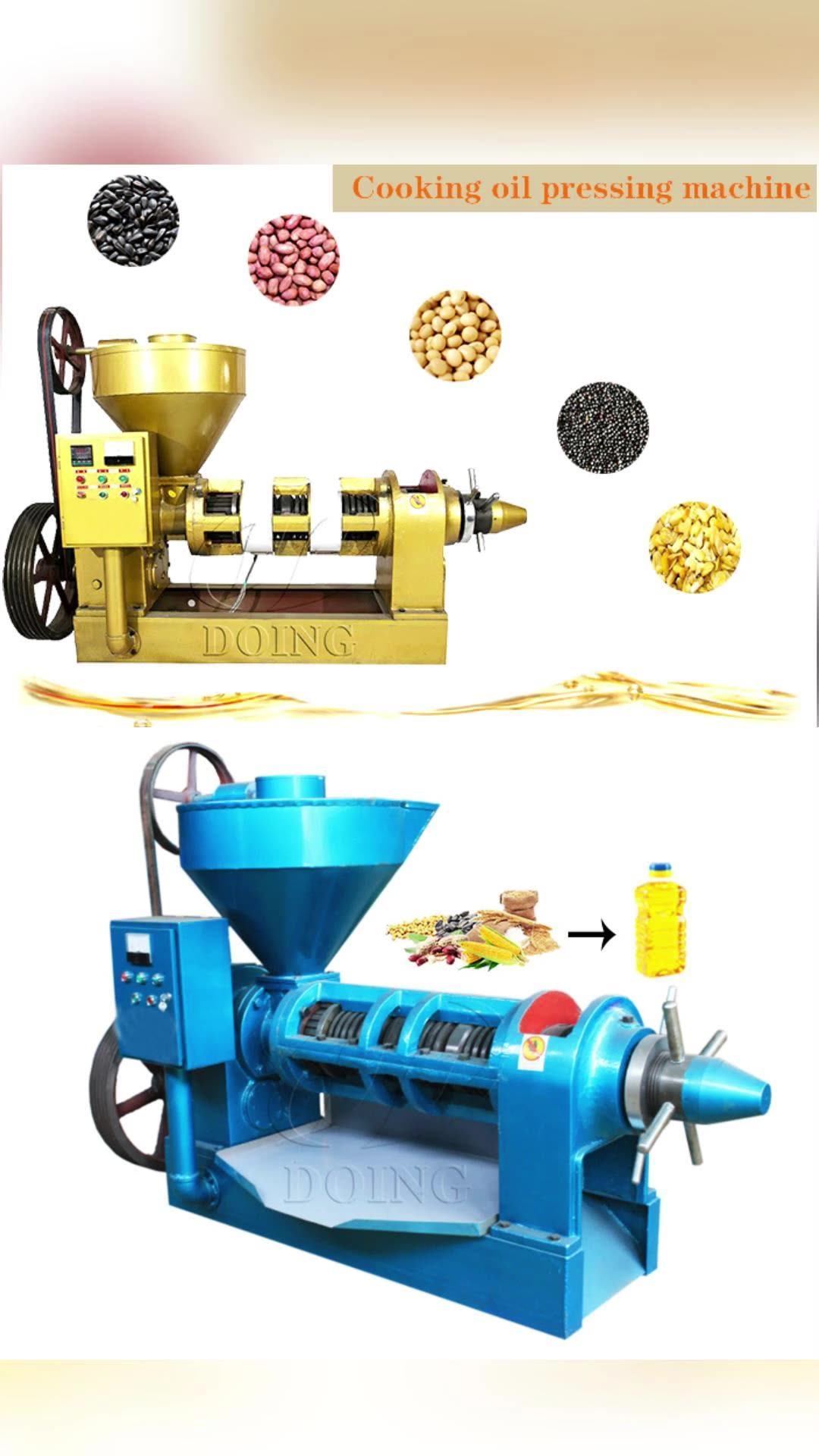 Complete Groundnut Oil Production Line Groundnut Oil Extraction Plant Expeller Machines Peanut