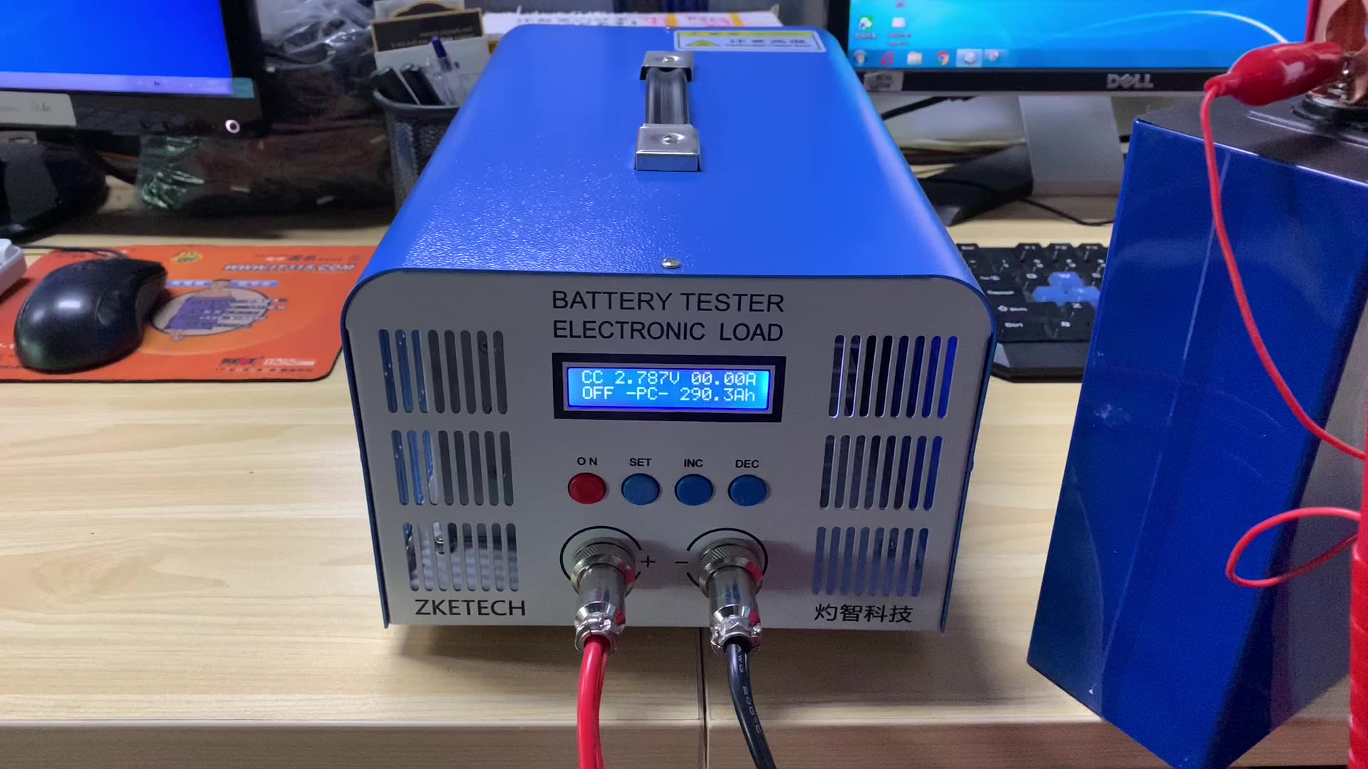 Ebc-a40l High-current Lithium Battery Capacity Tester 5v Cycle 35a ...