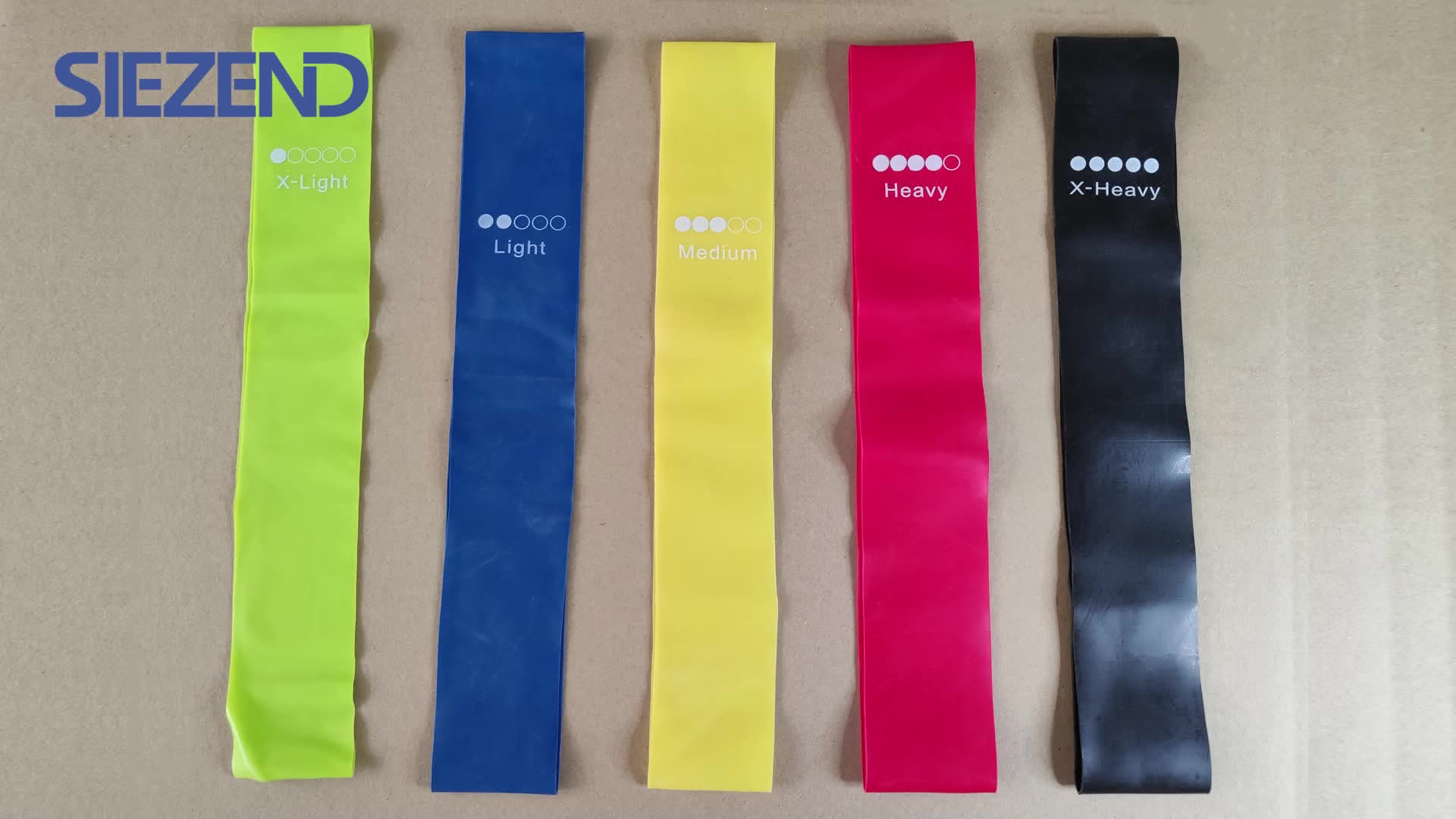 New Latex Elastic Bands Resistance Loop Bands,Custom Private Label Bulk