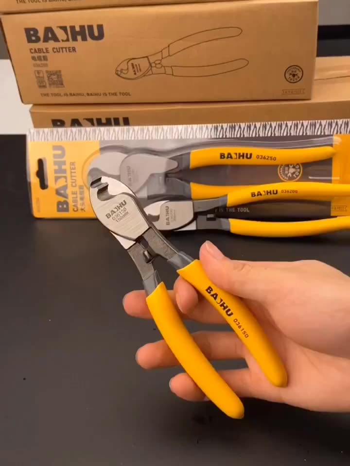 Germany imported strong cable cutting pliers 6 inch 8 inch 10 inch electrical wire breaking pliers stripping pliers Cable cutting multi-function