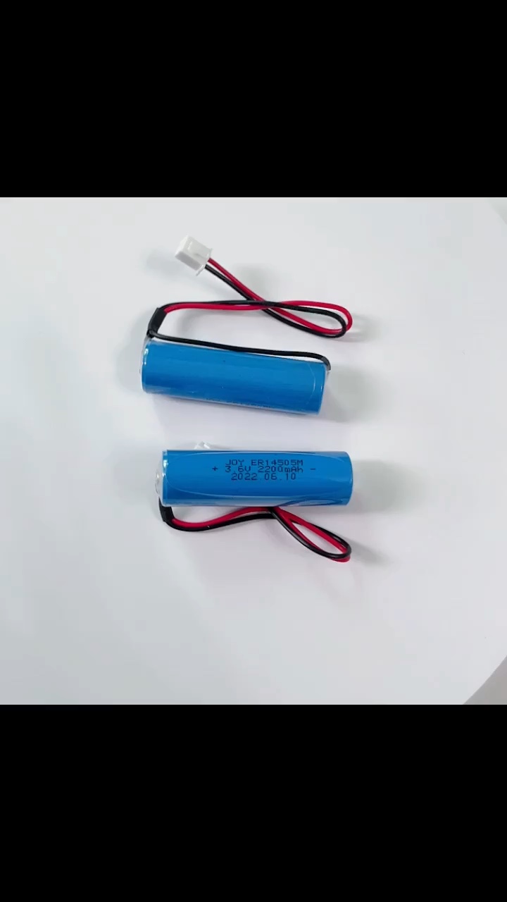 3.6v Aa Lisocl2 Er14505m4p 8800mah Lithium Battery Pack With