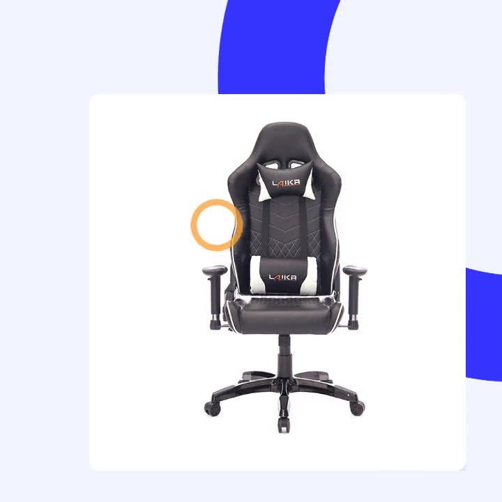 Hot Sale Pu Leather High Back Economic Gamer Chair Cheap White Computer Racing Gaming Chair