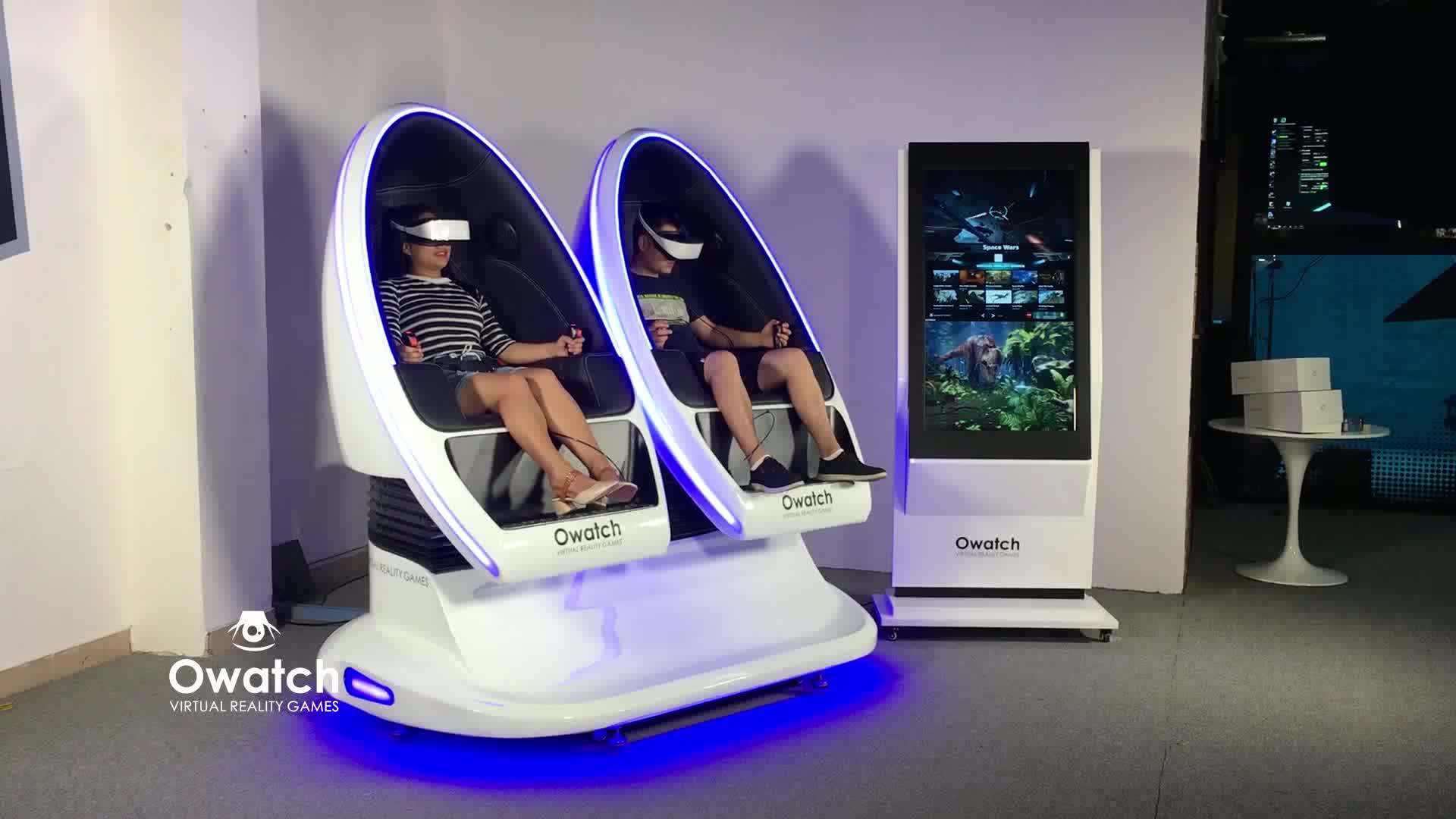 9d Vr Robot Double Seats 9d Virtual Reality Chair With Standing Big