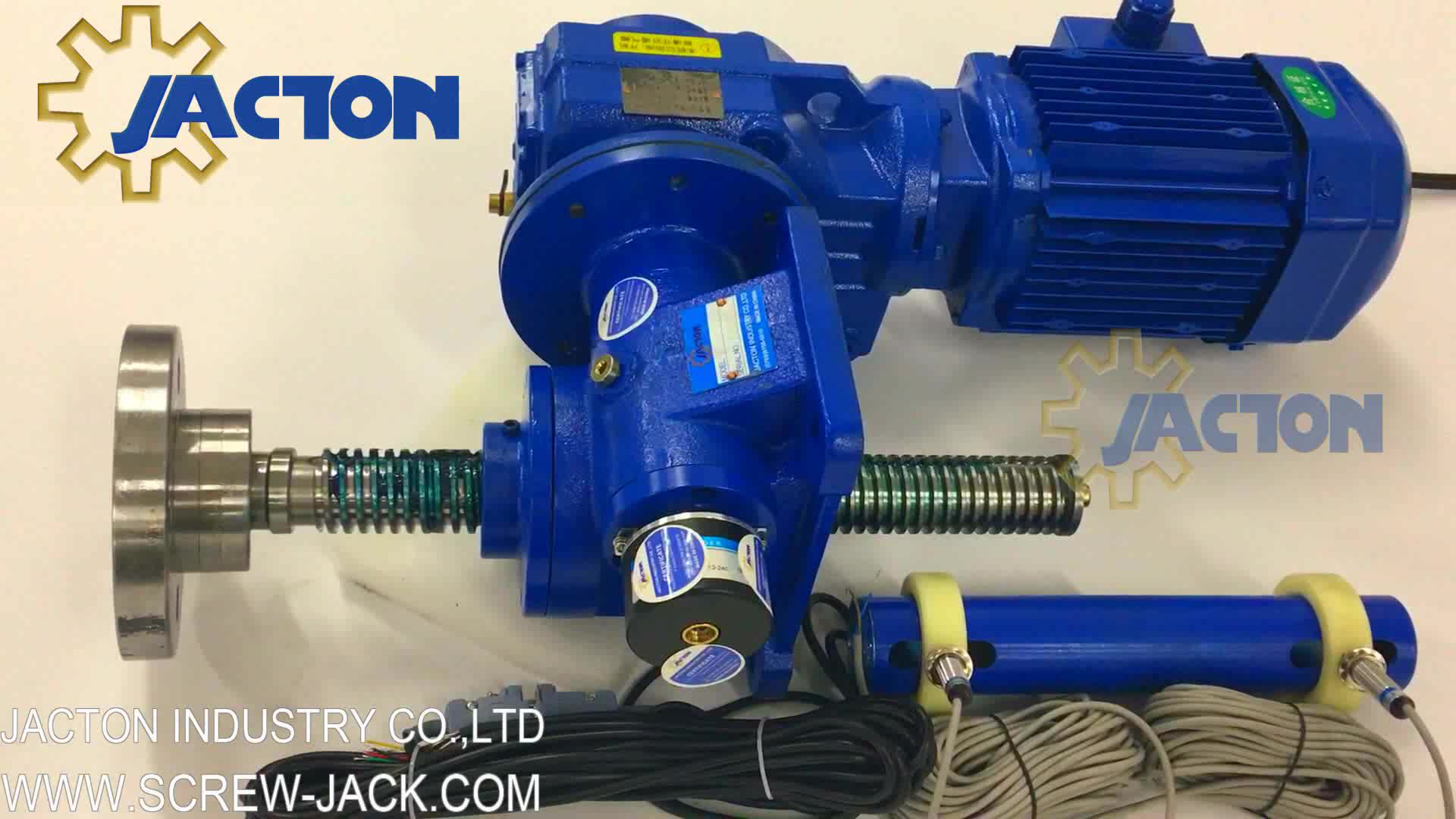 High Precision Jtc5 500kg Selflocking Lifting Electric Acme Screw Jack For Mechanical Lifting