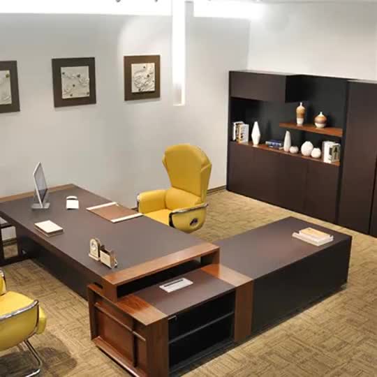 2019 Lasted Modern Simplicity Desk Executive Wooden Office Desk Design