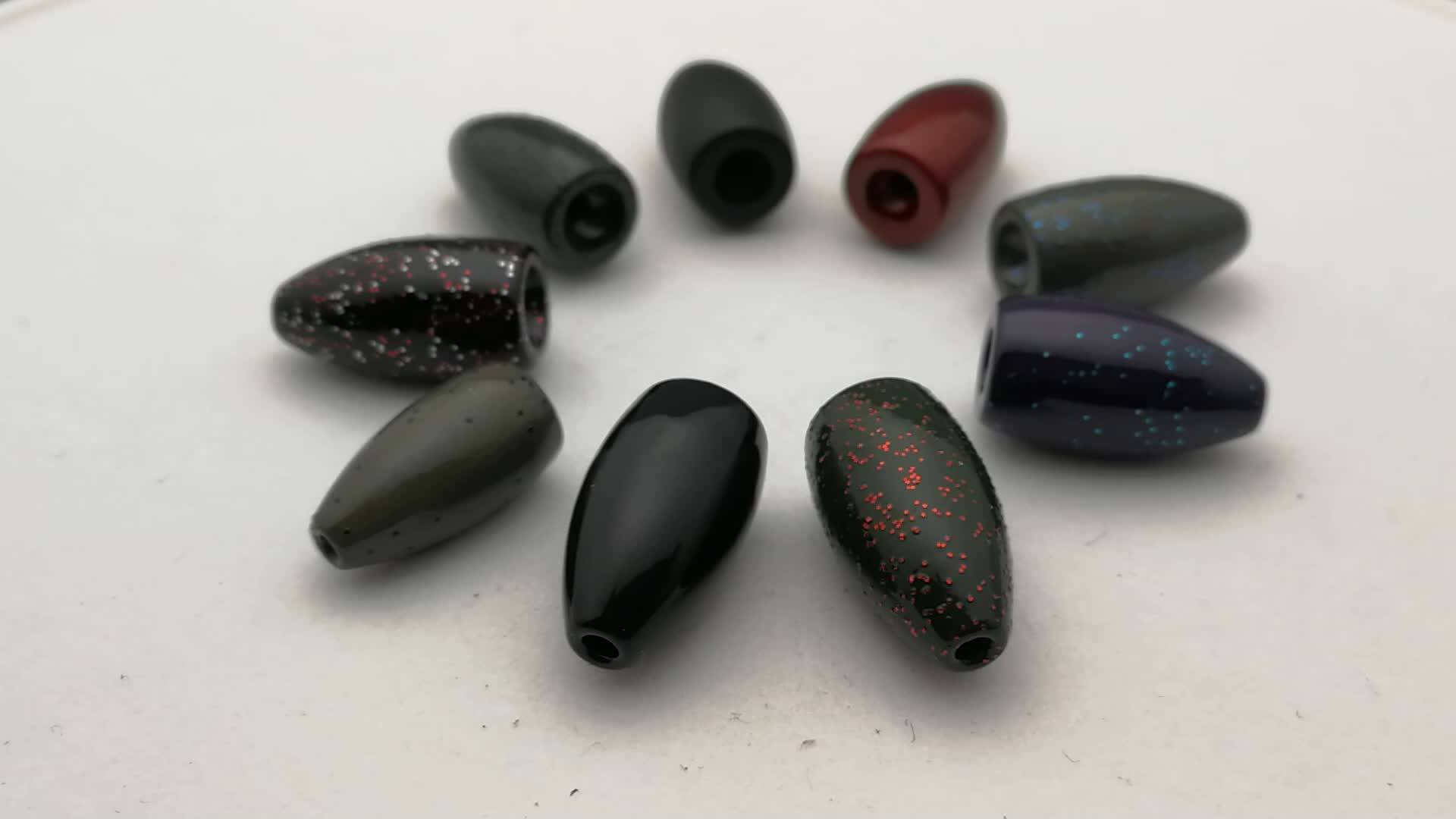 Fishing Weights Sinkers 16pc Tungsten Fishing Weights Set (1/8,