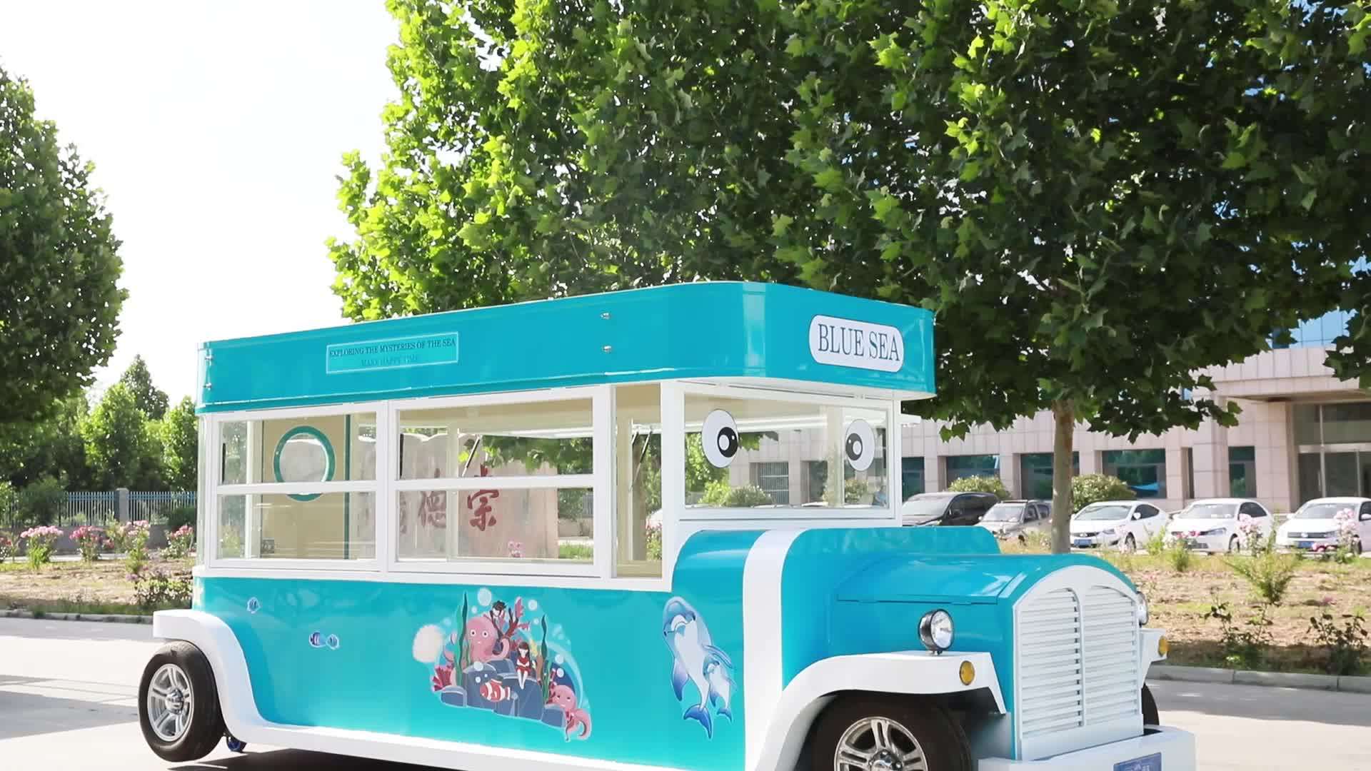 Hui Fu Lai Mobile Food Trucks Catering Trailer Food Cart For Sale In