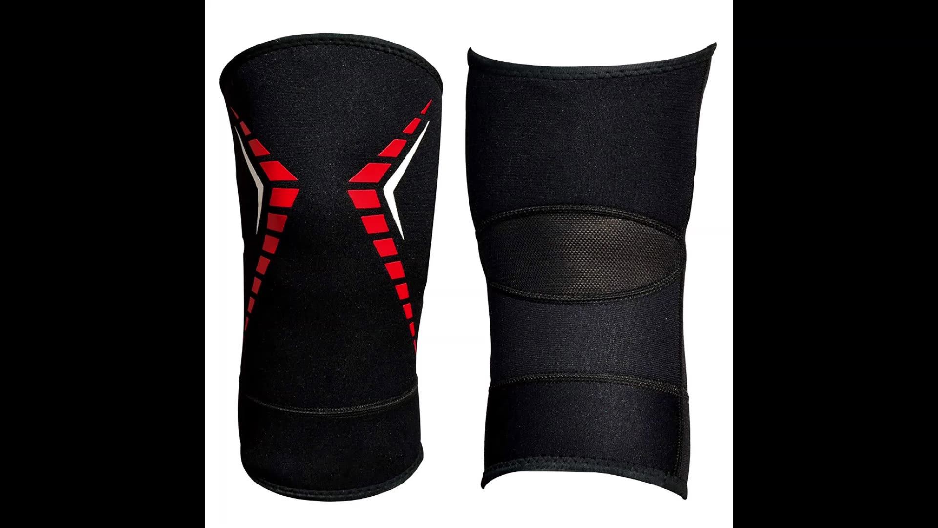 Knee Wraps Weight Lifting Bandage Straps Guard Powerlifting Support