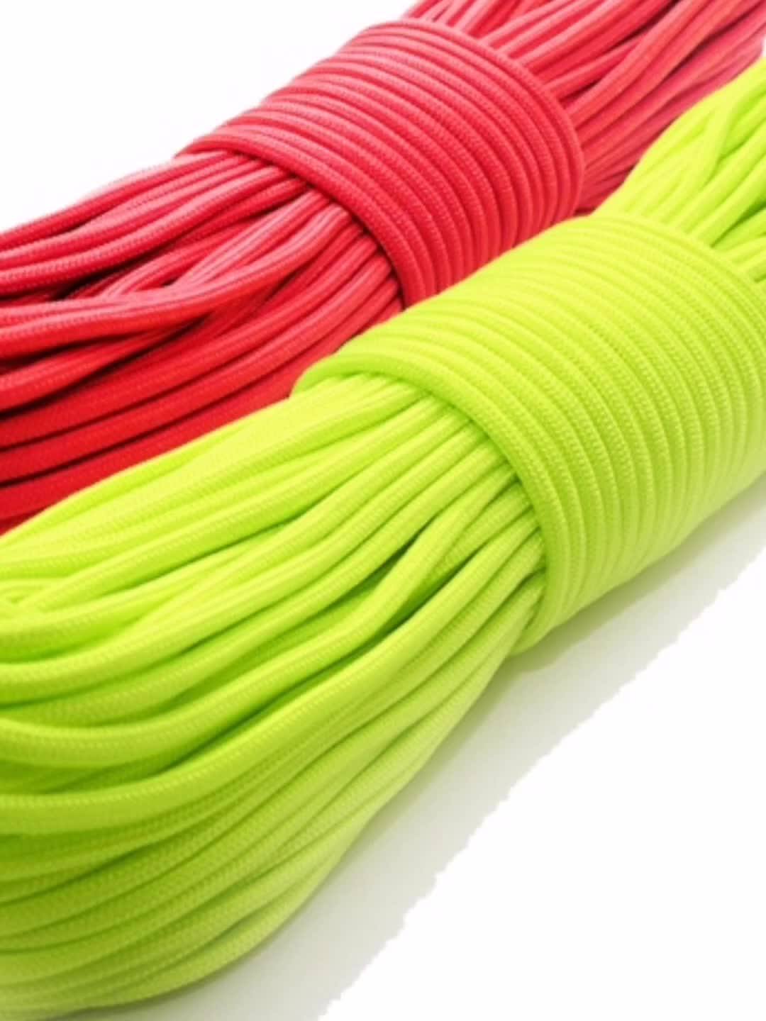 Cheap Climbing Rope Nylon Polyester 550 Parachute Cord Spool 1000 Ft