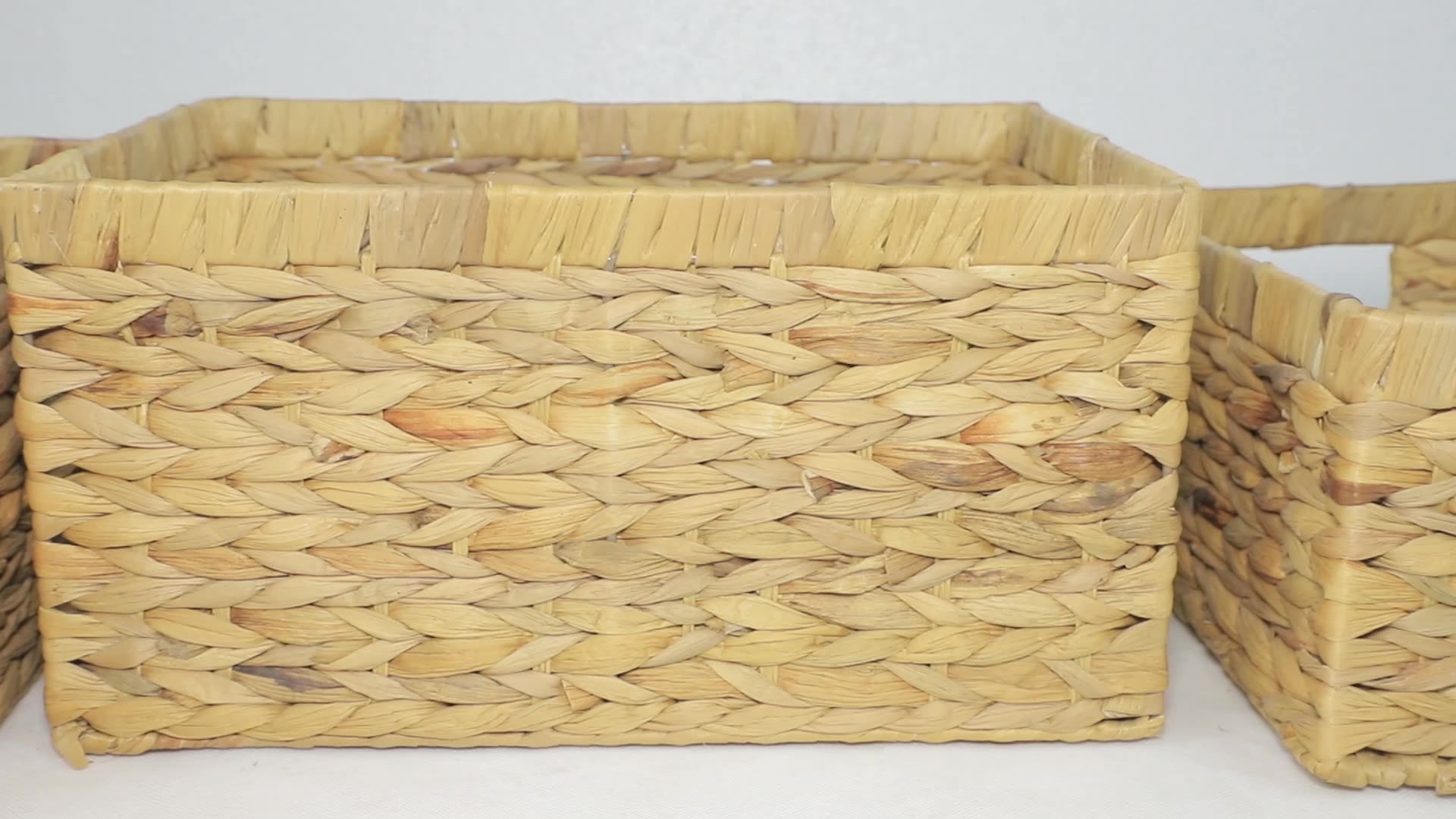 Water Hyacinth Basket Gift Basket Tray Cutlery Holder Ecofriendly