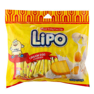 Imported Vietnamese Lipo original flavor rusk 300g*1 bag biscuit net red snack gift pack nutritional breakfast gift