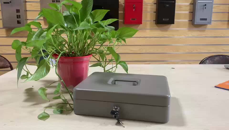 Cash Carry Box With Lock Cash Coins Saving Box Acrylic Board Cash Box