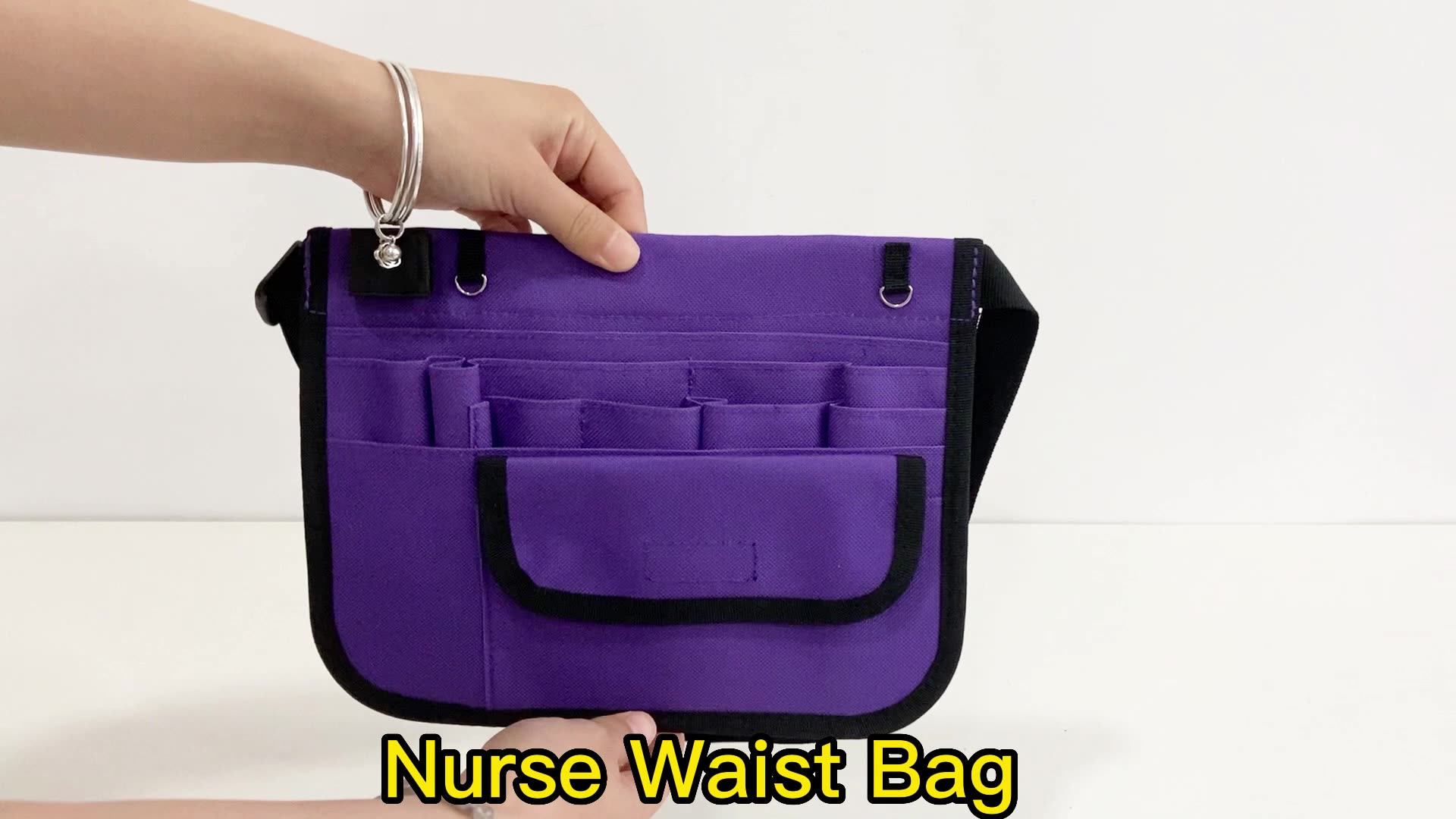 2023 Custom Utility Nurses Fanny Packs Waist Pouch Bag Nursing Apron