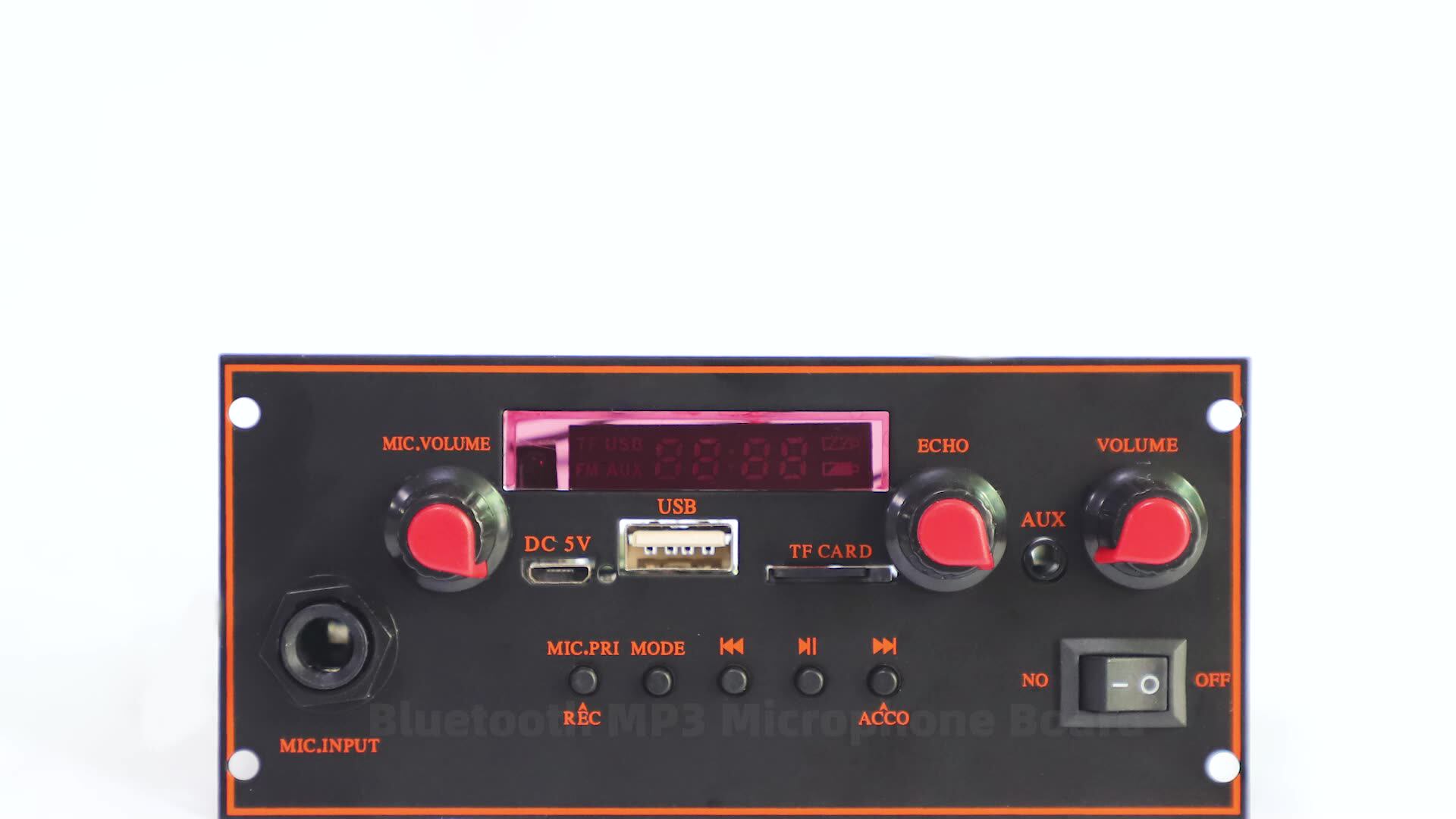 JQ Estéreo 2x10W 3,7 V Batería Recarga Reproductor de MP3 Altavoz