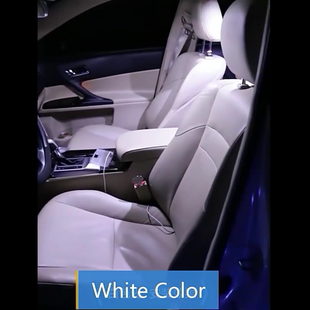 Fyre Flys 7-Piece Blue LED Interior Light Kit For 2007-2014 Mitsubishi Lancer ML1B – T10/168/194
