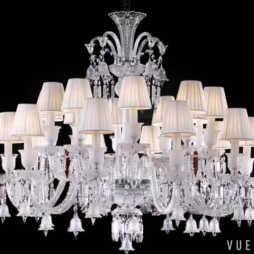 K9 Estilo Baccarat Lustre De Vidro Lustre De Cristal Vela Do Candelabro