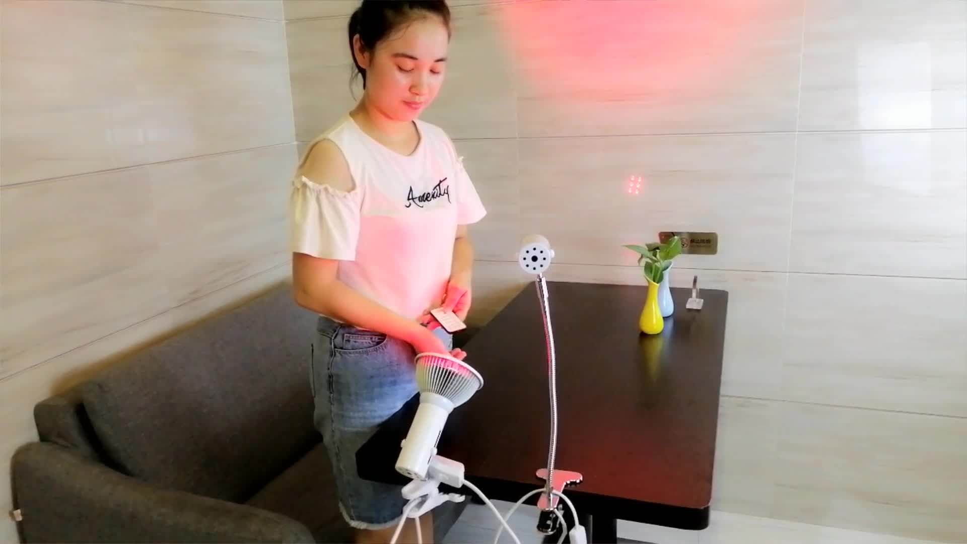 Kinreen Handheld Pulsed Led Light Therapy Medical Device 660nm 850nm Near Infrared Red Light