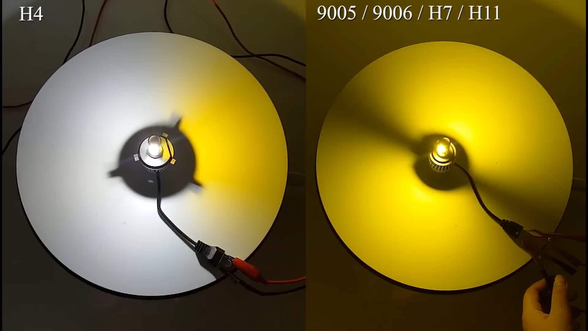 Autozone Led Headlight Bulbs 9005 Dual Color S2 H4 Led H7 Yellow Led