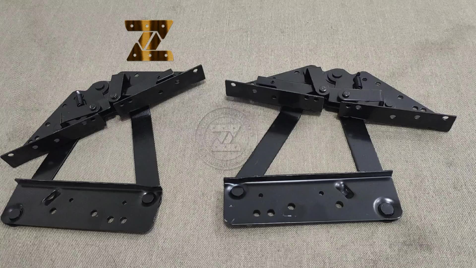 Ratchet Sofa Hinge 2 Gears Adjustable Furniture Hinge Iron Sofa Bed
