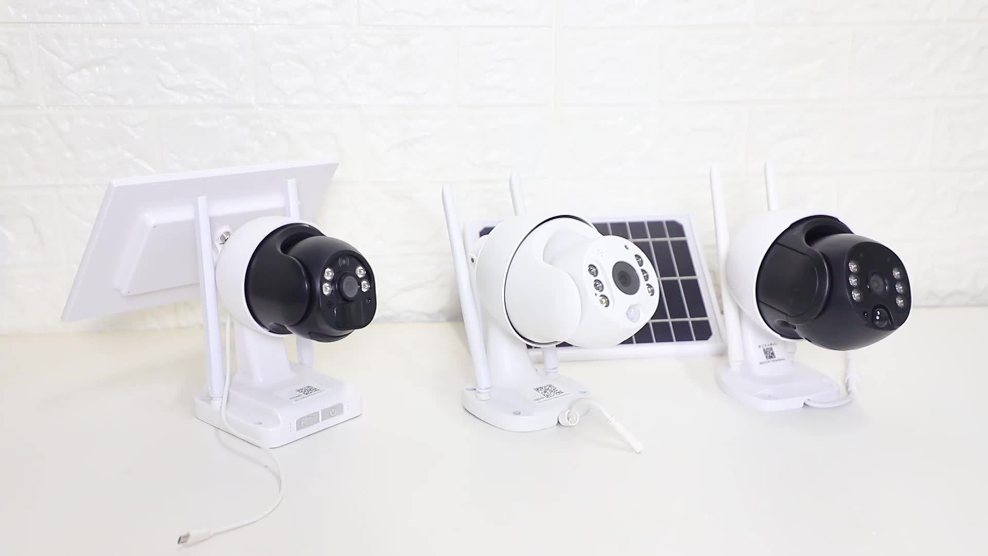 Loosafe Outdoor Solar Cctv Powered Wifi Wireless 3g 5g 4g Ptz Camera ...